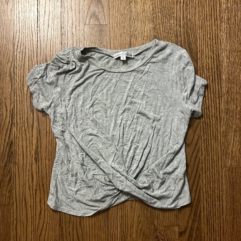 Moa Moa cropped shirt